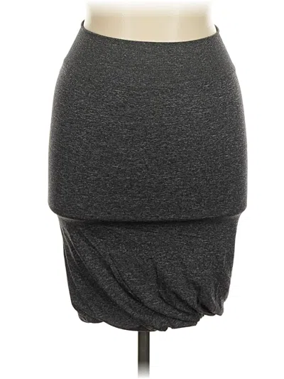 Pre-owned Lululemon Athletica Casual Skirt In Gray