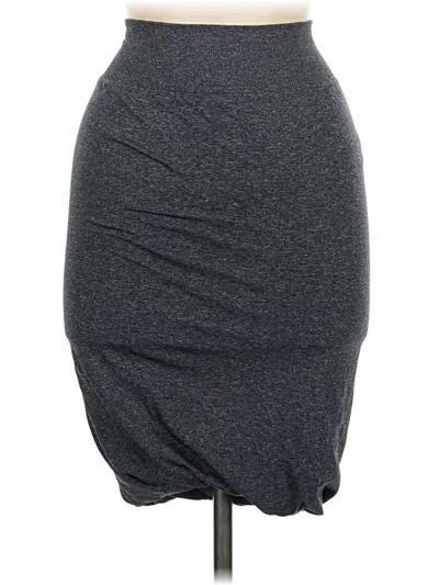 Pre-owned Lululemon Athletica Casual Skirt In Gray