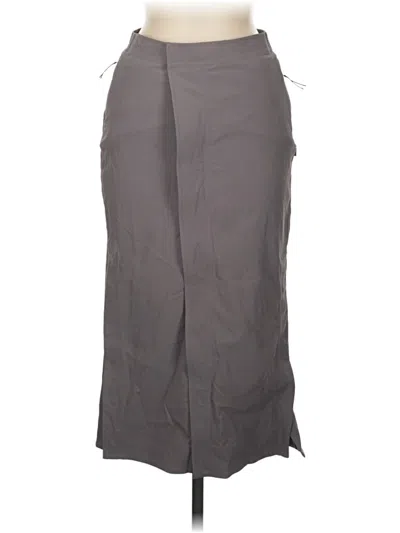 Pre-owned Lululemon Athletica Casual Skirt In Gray