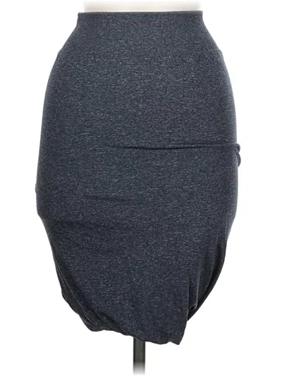 Pre-owned Lululemon Athletica Casual Skirt In Gray