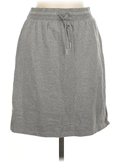 Pre-owned Lululemon Athletica Casual Skirt In Gray