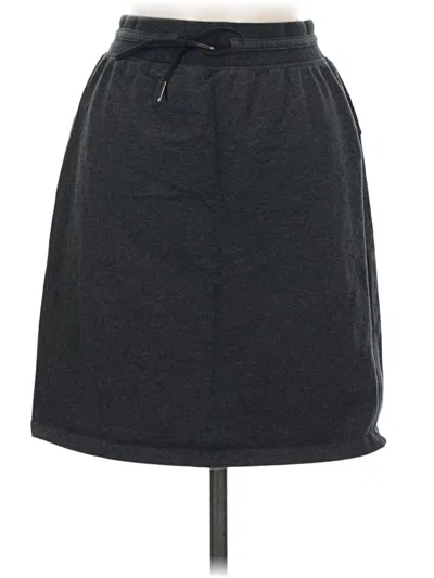 Pre-owned Lululemon Athletica Casual Skirt In Gray