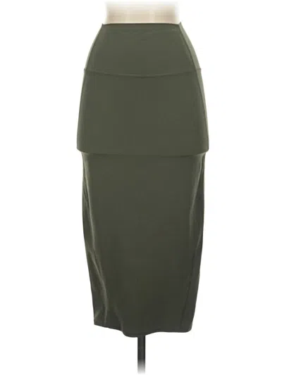 Pre-owned Lululemon Athletica Casual Skirt In Green