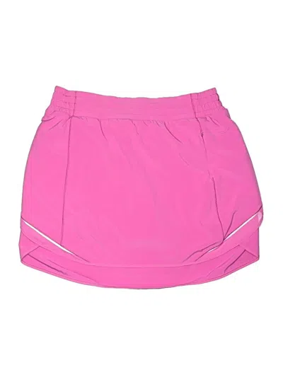 Pre-owned Lululemon Athletica Casual Skirt In Pink
