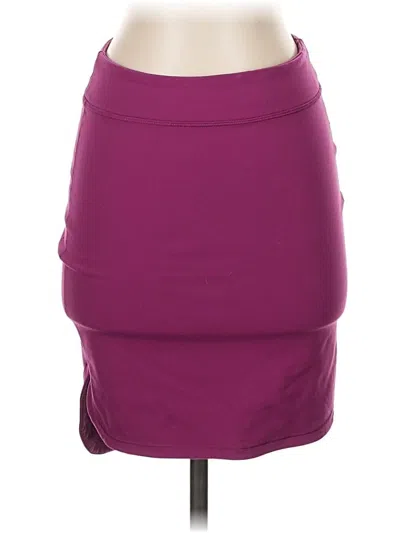 Pre-owned Lululemon Athletica Casual Skirt In Purple