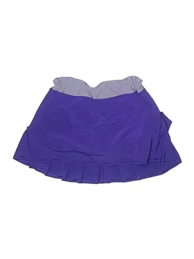 Pre-owned Lululemon Athletica Casual Skirt In Purple