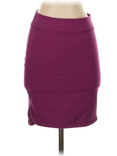 Pre-owned Lululemon Athletica Casual Skirt In Purple