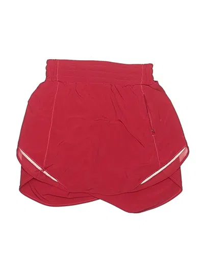 Pre-owned Lululemon Athletica Casual Skirt In Red