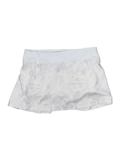 Pre-owned Lululemon Athletica Casual Skirt In Silver