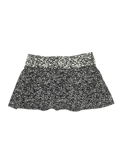 Pre-owned Lululemon Athletica Casual Skirt In Silver