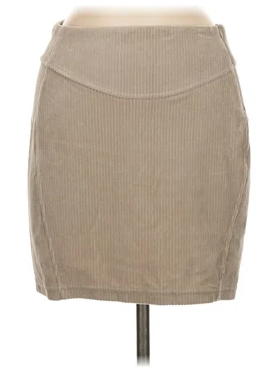Pre-owned Lululemon Athletica Casual Skirt In Tan