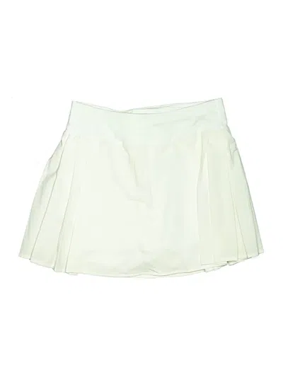 Pre-owned Lululemon Athletica Casual Skirt In White