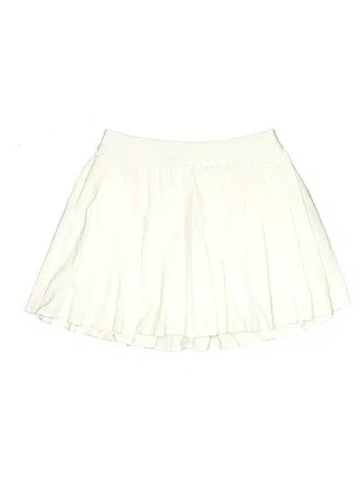 Pre-owned Lululemon Athletica Casual Skirt In White