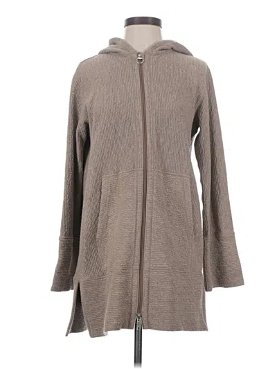 Pre-owned Lululemon Athletica Coat In Gray