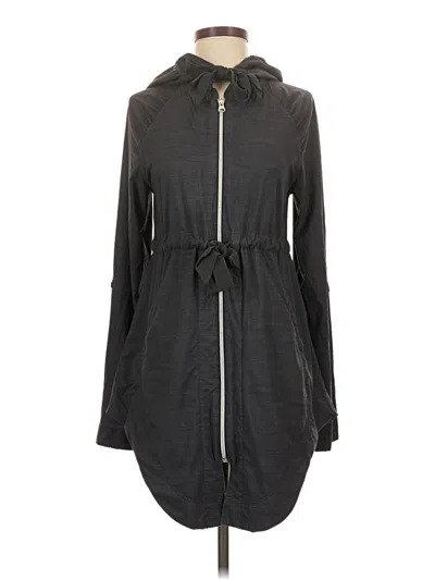 Pre-owned Lululemon Athletica Coat In Gray