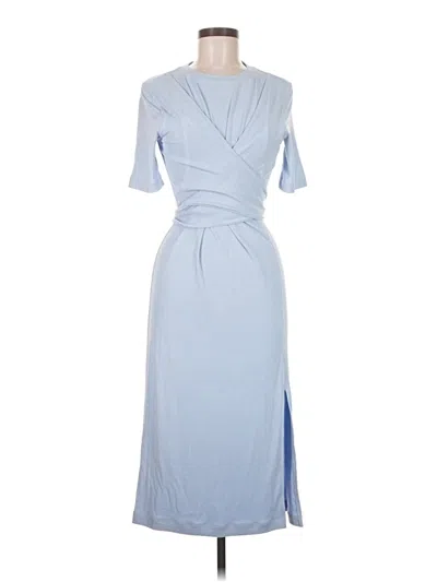 Pre-owned Lululemon Athletica Cocktail Dress In Blue