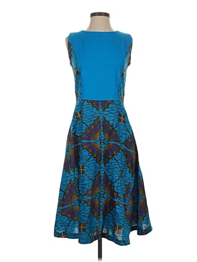 Pre-owned Lululemon Athletica Cocktail Dress In Blue