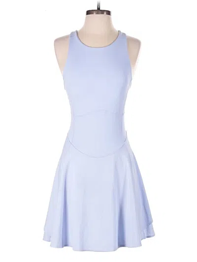 Pre-owned Lululemon Athletica Cocktail Dress In Blue