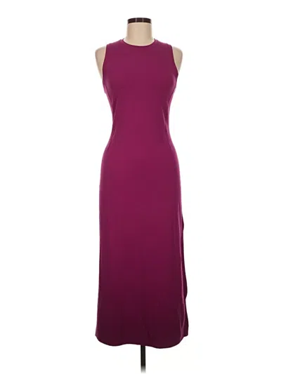 Pre-owned Lululemon Athletica Cocktail Dress In Burgundy