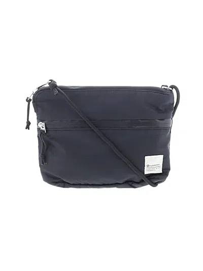 Pre-owned Lululemon Athletica Crossbody Bag In Black