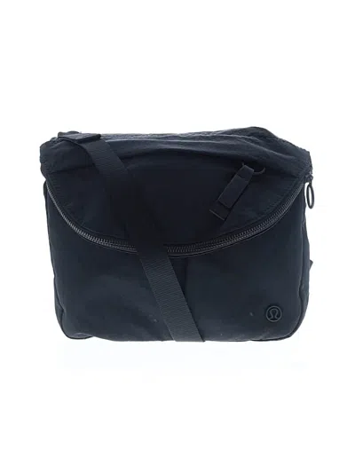 Pre-owned Lululemon Athletica Crossbody Bag In Black