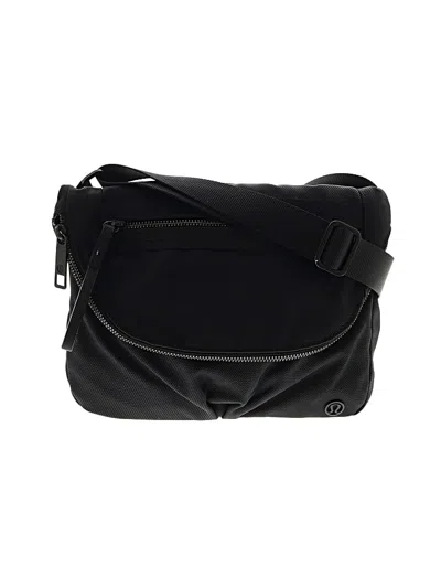 Pre-owned Lululemon Athletica Crossbody Bag In Black