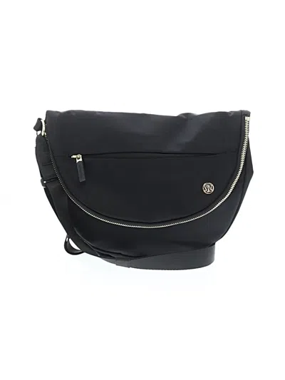 Pre-owned Lululemon Athletica Crossbody Bag In Black