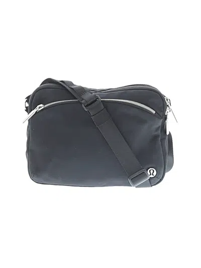 Pre-owned Lululemon Athletica Crossbody Bag In Gray