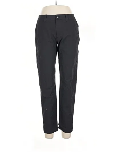 Pre-owned Lululemon Athletica Dress Pants In Black