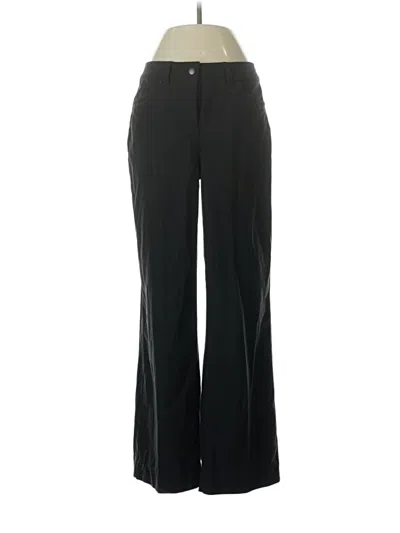 Pre-owned Lululemon Athletica Dress Pants In Black