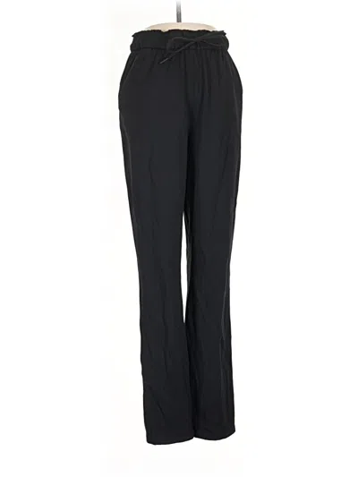 Pre-owned Lululemon Athletica Dress Pants In Black