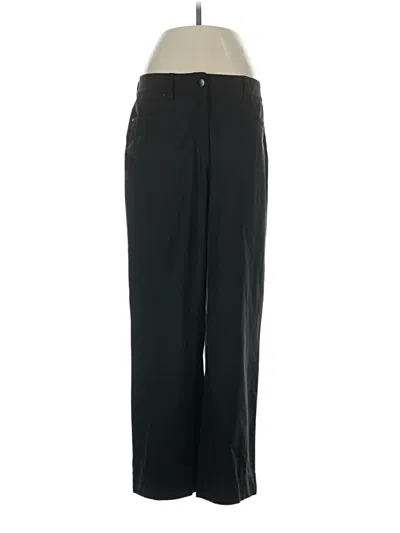 Pre-owned Lululemon Athletica Dress Pants In Black