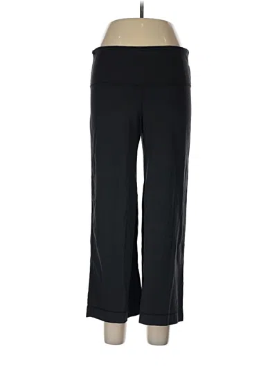 Pre-owned Lululemon Athletica Dress Pants In Black
