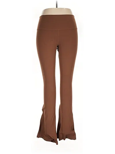 Pre-owned Lululemon Athletica Dress Pants In Brown