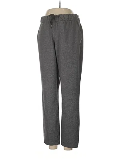 Pre-owned Lululemon Athletica Dress Pants In Gray