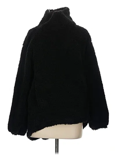 Pre-owned Lululemon Athletica Faux Fur Jacket In Black