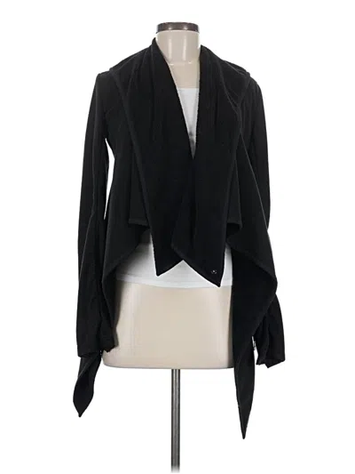 Pre-owned Lululemon Athletica Fleece Jacket In Black