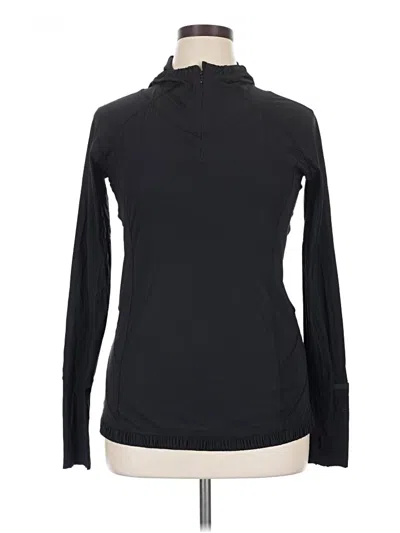 Pre-owned Lululemon Athletica Fleece Jacket In Black