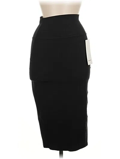 Pre-owned Lululemon Athletica Formal Skirt In Black