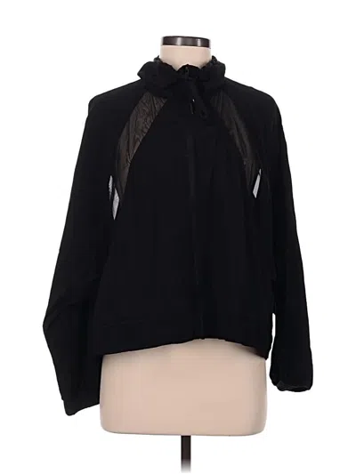 Pre-owned Lululemon Athletica Jacket In Black
