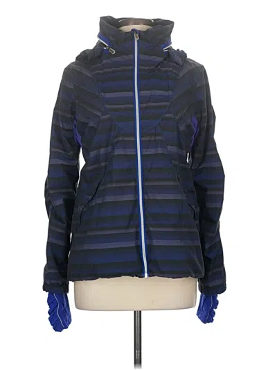 Pre-owned Lululemon Athletica Jacket In Blue