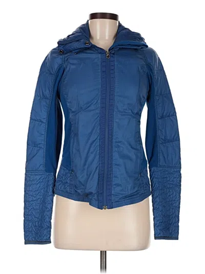 Pre-owned Lululemon Athletica Jacket In Blue