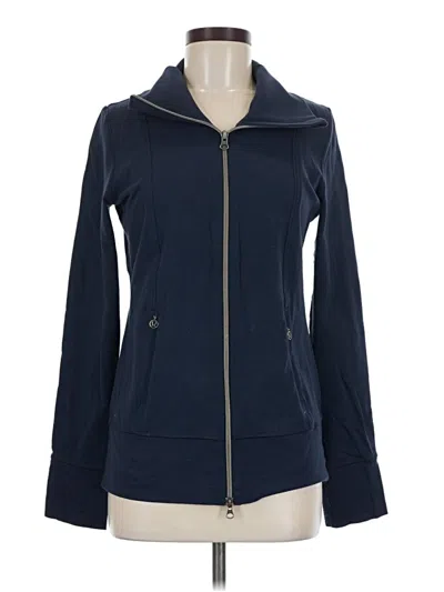 Pre-owned Lululemon Athletica Jacket In Blue