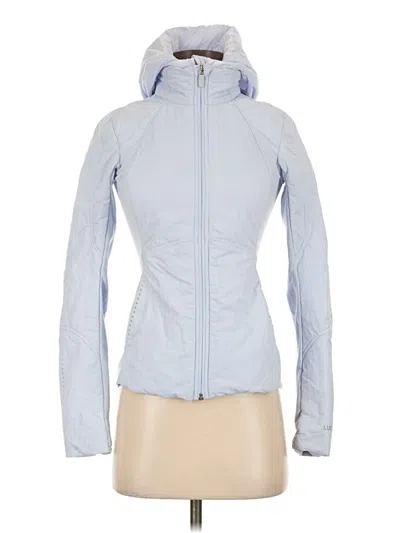 Pre-owned Lululemon Athletica Jacket In Blue