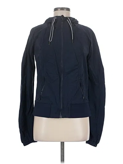 Pre-owned Lululemon Athletica Jacket In Blue