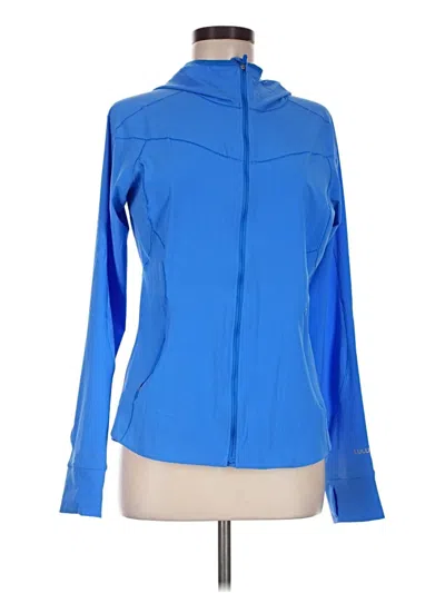 Pre-owned Lululemon Athletica Jacket In Blue