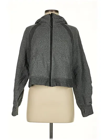 Pre-owned Lululemon Athletica Jacket In Gray