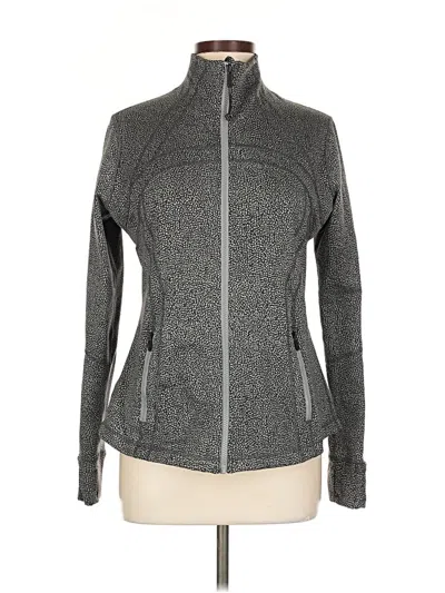 Pre-owned Lululemon Athletica Jacket In Gray