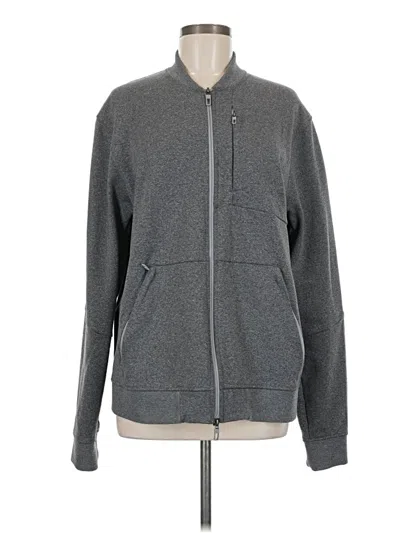 Pre-owned Lululemon Athletica Jacket In Gray