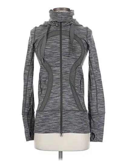 Pre-owned Lululemon Athletica Jacket In Gray